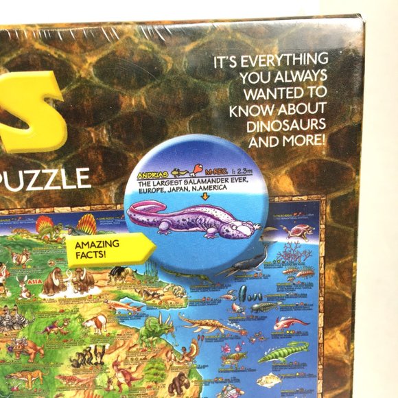 Dinosaurs of the world 600 Pc Puzzle NWT - Picture 5 of 10